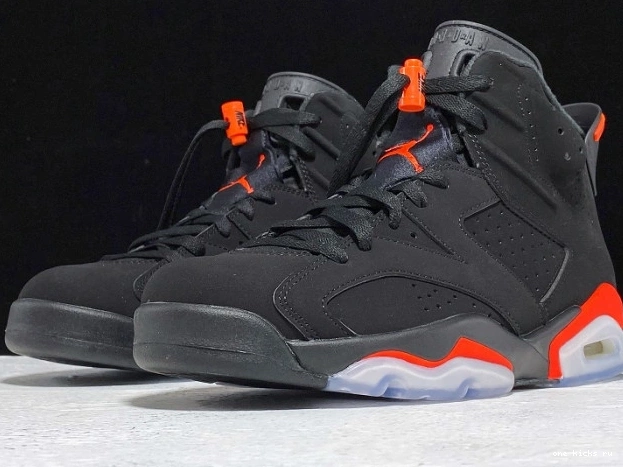 Rep Onekick Infrared Air Black 384664-060 OG Retro Jordan 6 0529